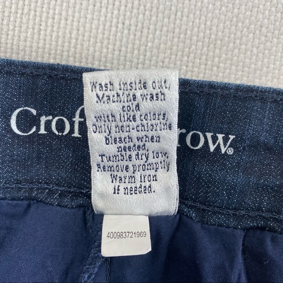 CROFT & BARROW Denim Classic Fit Skort Size 12 - Picture 6 of 6